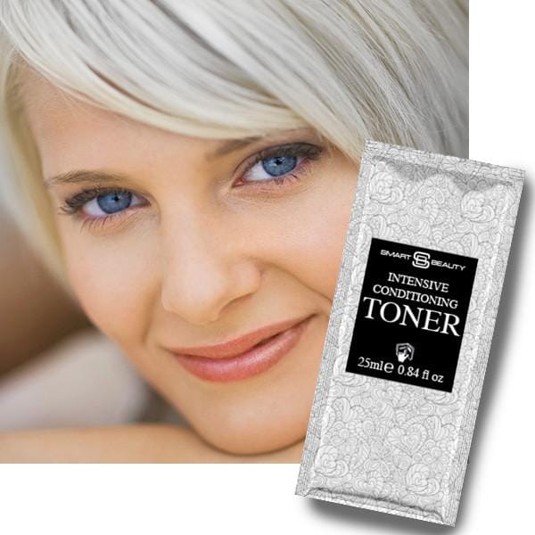 Smart Beauty Ash Blonde Hair Dye with Added Plex Hair Care Conditioner, Permanent Hair Colour