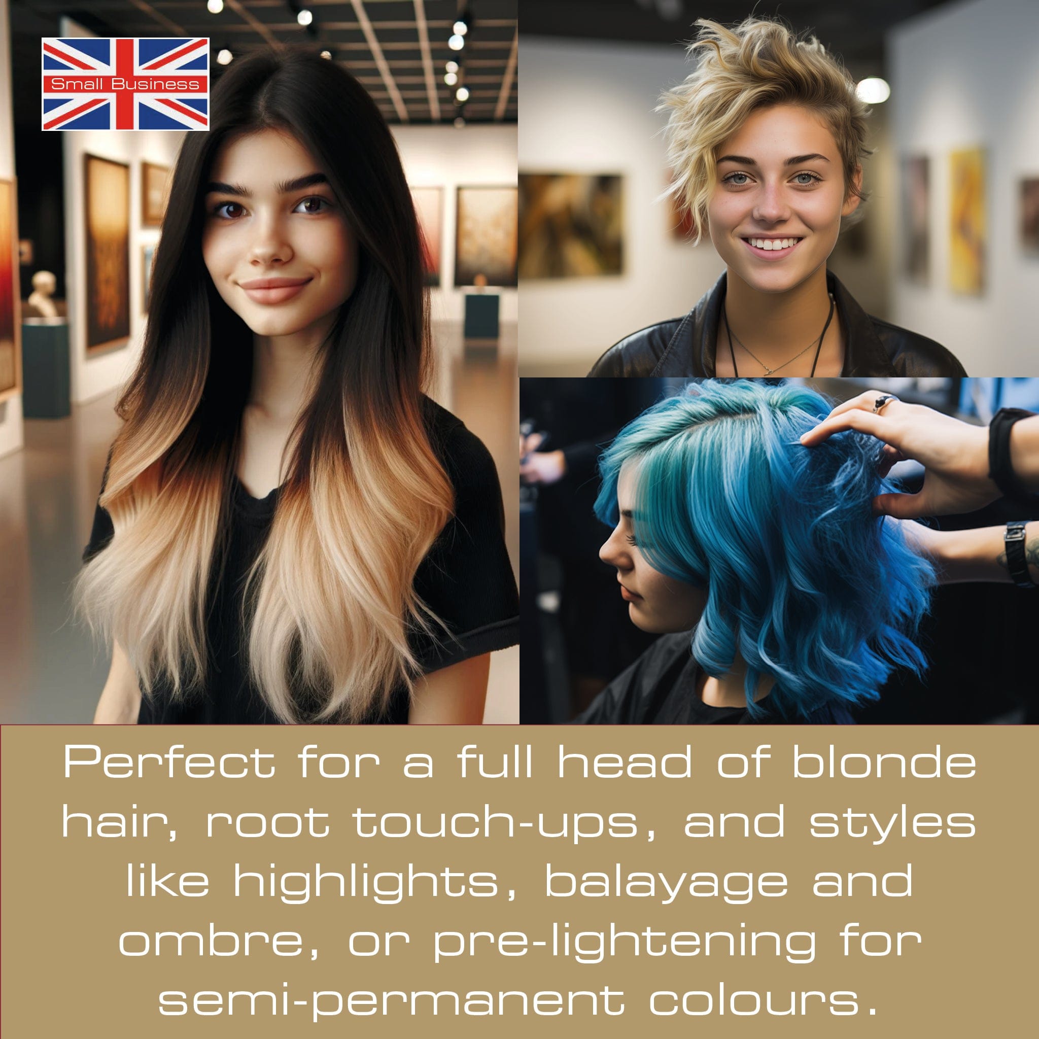 No.1 Smart Blonde Hair Bleach Kit for Dark Hair